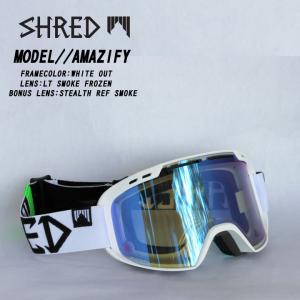 SHRED シュレッド WHITEOUT LTSMOKE FROZEN GOGGLE ゴーグル 送料無料 40%OFF｜society06