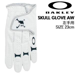 OAKLEY オークリー SKULL GLOVE AW スカルグローブ 左手用 合成皮革  GOLF 10%OFF 展示品特価｜society06