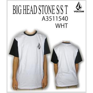 ≪1万円以上購入で送料無料≫【20% OFF】【VOLCOM】BIG HEAD STONE S/S T【WHT】【S,L】 A3511540【u】【mi】｜society06