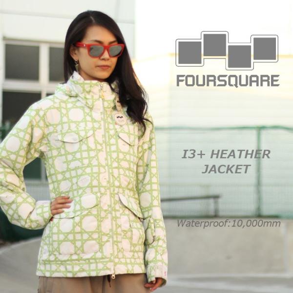 FOURSQUARE フォースクエア WMN I3+ HEATHER ウーマンズへザージャケット 6...