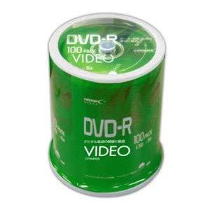HI DISC 録画用DVD-R 4.7GB 116倍速対応 インクジェットプリンター対応 100枚...