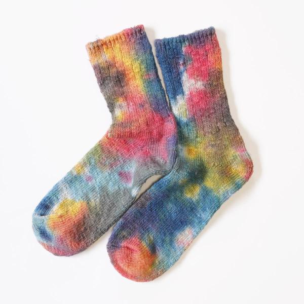 A HOPE HEMP アホープヘンプ スラブネップタイダイソックス SHSX-007 ジャバラ J...