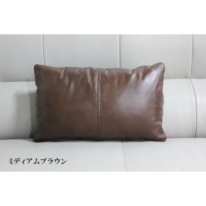 高級本革クッション ソファクッション 本革 ク...の詳細画像5