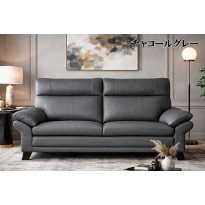 プレミアム高級本革 ソファハイバック 重厚感快...の詳細画像5