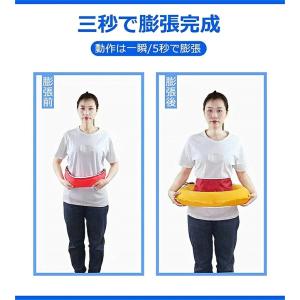 [ポケット付き]ライフジャケット 腰巻タイプ ...の詳細画像3
