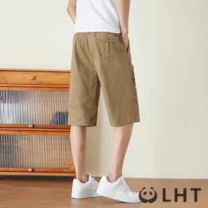 ショートパンツ メンズ 七分丈 綿100% カ...の詳細画像3