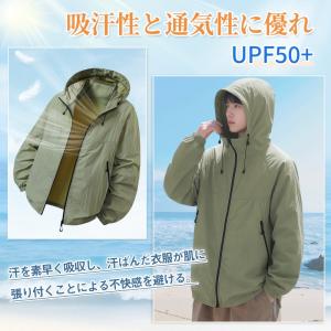 ウインドブレーカー メンズ ジャケット 夏 薄...の詳細画像1
