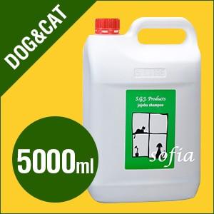 SGJプロダクツ ホホバシャンプー ガロン（5000ml）（犬・猫用）S.G.J.