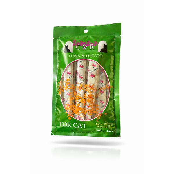 CUPURERA クプレラ レティック ツナ＆ポテト 猫用 18g×4本 栄養補助食品 マグロ おや...