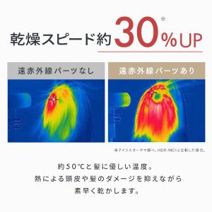 ドライヤー 速乾 大風量 軽量 アイリスオーヤ...の詳細画像4