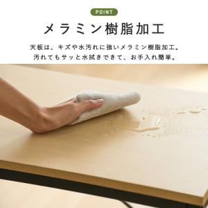 パソコンデスク 幅120 ラック付き デスク ...の詳細画像5