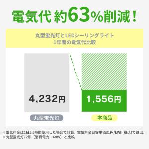 シーリングライト LED 6畳 調光 調色 コ...の詳細画像3