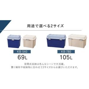 屋外 収納ボックス 105L 屋外収納庫 コン...の詳細画像3