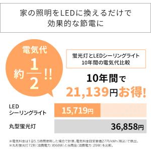 シーリングライト LED 6畳 調色 灯り 照...の詳細画像2