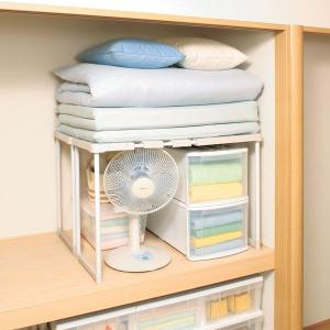 エントリーで+P5%還元♪ 押入れ収納 伸縮押...の詳細画像2