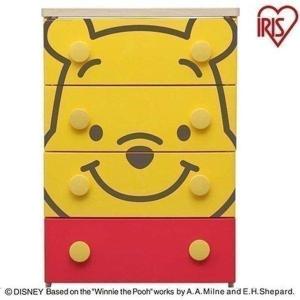 【誰でも6%還元! 超Pay祭】 キャラクターチェスト 4段 プ―さん NHG-W554 アイリスオーヤマ