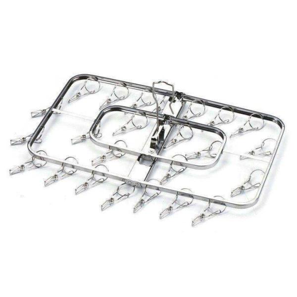 ピンチハンガー ハンガー ステンレス 絡まない 角ハンガー 洗濯ハンガー 洗濯物干し 洗濯ピンチ 洗...