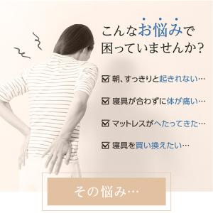 エントリーで+P5%還元♪ 低反発トッパー4c...の詳細画像4
