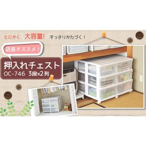 衣装ケース 押入れ収納ケース 押入れ キャスタ...の詳細画像1