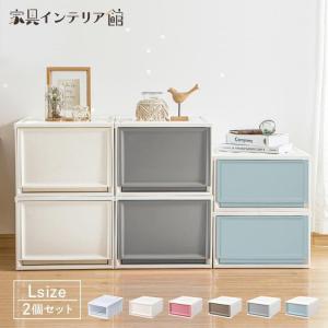 収納ボックス 収納ケース BC-L 浅型 2個セ...の商品画像