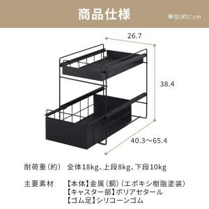 シンク下収納 キッチン用品 調味料ラック シン...の詳細画像4