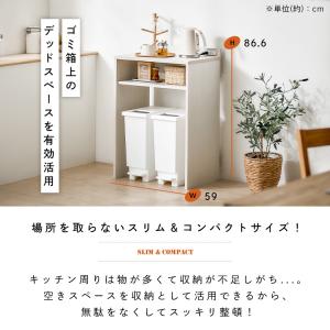 ゴミ箱ラック 収納 ラック キッチンラック 棚...の詳細画像3