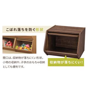 収納ボックス おしゃれ スタックボックス 扉付...の詳細画像4
