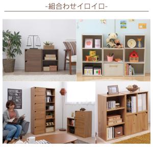 カラーボックス 2段 収納 収納ボックス おし...の詳細画像5