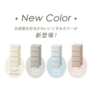 チェスト タンス 4段 白 衣装ケース 収納ケ...の詳細画像1