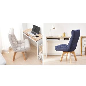 高座椅子リクライニングチェア 回転 ハイバック...の詳細画像5