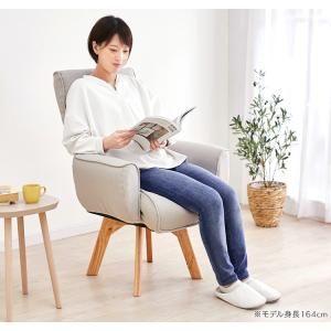 リクライニングチェア 高座椅子 回転 ソファー...の詳細画像2