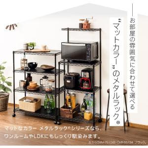 レンジ台 幅55 レンジラック ラック 棚 メ...の詳細画像3