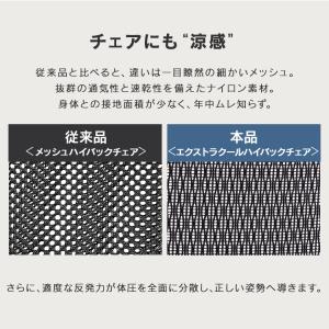 オフィスチェア メッシュ リクライニング おし...の詳細画像1