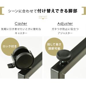サイドテーブル おしゃれ スリム キャスター付...の詳細画像5