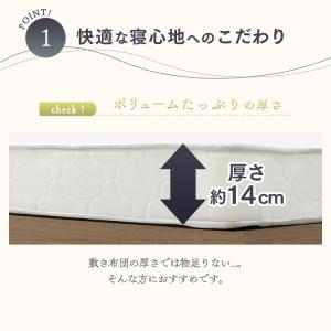 エントリーで+P5%還元♪ マットレス ダブル...の詳細画像4