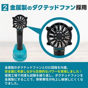 パワフルブロワー 強力ブロワー コンパクトブロ...の詳細画像4