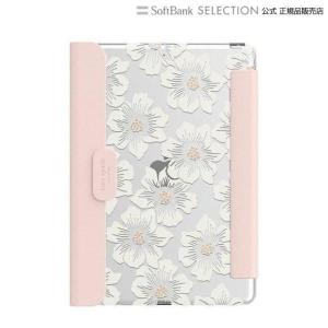 kate spade ケイトスペード ipad アイパッド タブレット ケース スリーブ 花柄 2021 KSNY iPad Protective FolioHollyhock Floral Clear Cream