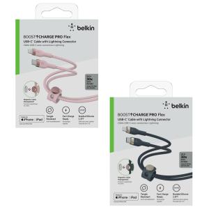 BELKIN BOOST↑CHARGE PRO Flexライトニング to USB-Cケーブル 1m...