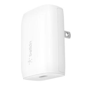 BELKIN WCA005DQWH USB-C 急速充電器 PD 3.0認証 30W 折畳式プラグ｜softbank-selection