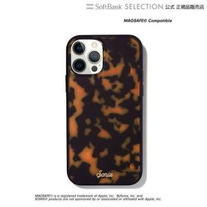 Sonix ソニックス iPhone 12 /12 Pro アイフォン スマホ ケース おしゃれ かわいい 人気  Magsafe Antimicrobial Cases - BROWN TORT