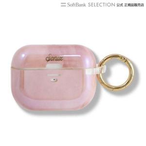 Sonix ソニックス AirPods pro エアーポッズ プロ ケース TPU ピンク 抗菌 2021 Mother of Pearl AIRPODS CASES Magsafe対応｜softbank-selection