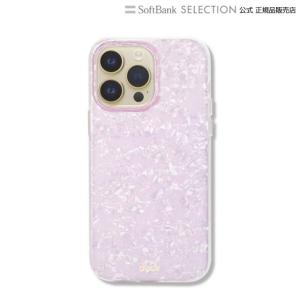 Sonix ソニックス iPhone 14 Pro Max 抗菌ケース Pink Pearl Tort スマホケース スマホカバー