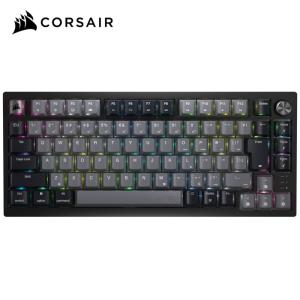 ゲーミングキーボード Corsair K65 PLUS WIRELESS 日本語配列 コルセア ブラック/グレー ワイヤレス CH-91D401L-JP｜softbank-selection