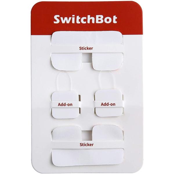 SwitchBot ボット Bot 専用部品 ３M 両面テープ 壁スイッチ用シール 4枚入 スイッチ...