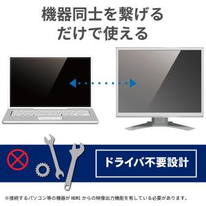 エレコム ELECOM 変換ケーブル/HDMI...の詳細画像3
