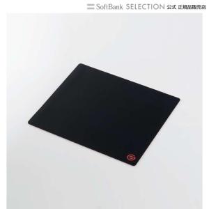 エレコム　MP-G08BK ゲーミングマウスパッド　中目クロス滑らか　ワイド　ブラック｜softbank-selection