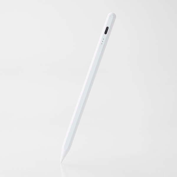 エレコム 法人向けタッチペン/充電式/iPad専用/パームリジェクション対応/傾き検知/USB-C充...