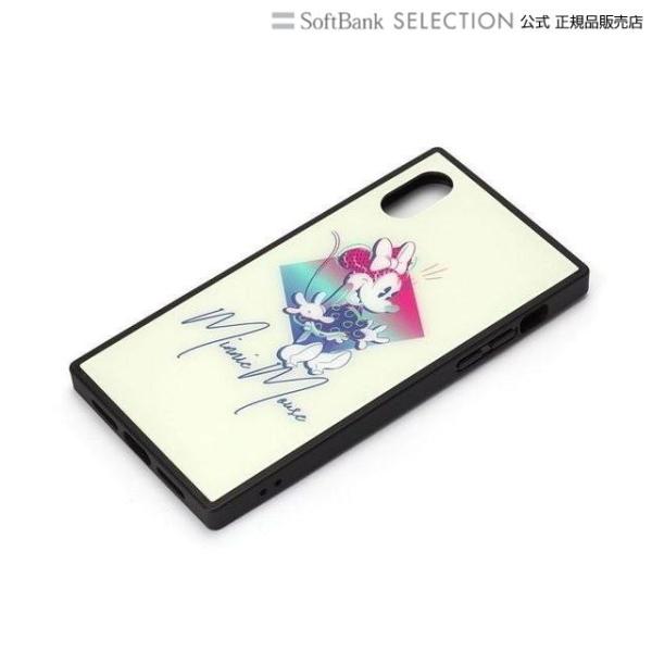 PGA iPhone XS/X用 ガラスハイブリッドケース ミニーマウス
