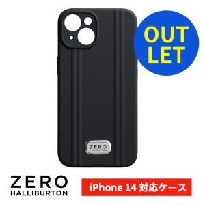 アウトレット iPhone 14ケース ZERO HALLIBURTON ゼロハリバートン iPhone 14 Hybrid Shockproof Case Black ブラック ZHB-22IP612HSCBK アイフォンケース｜トレテク!ソフトバンクセレクション