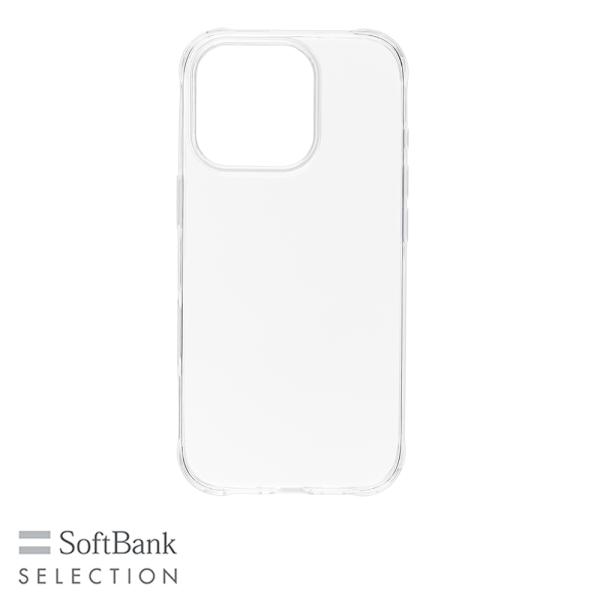 SoftBank SELECTION 耐衝撃 抗菌 クリアソフトケース for iPhone 16 ...